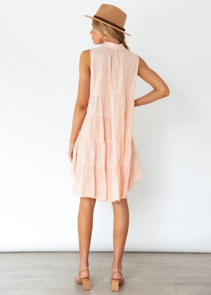 Summer Sizzle Loose Shirt Dress