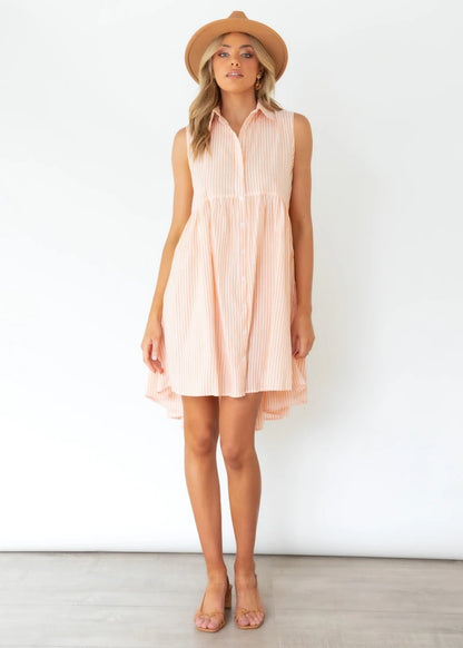 Summer Sizzle Loose Shirt Dress